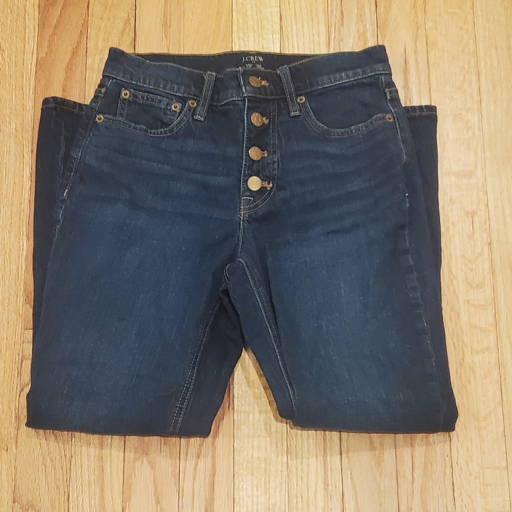 J. Crew Factory Mid Rise Flare Crop Size 25
